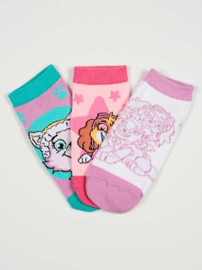 KIDS MOVIE HEROES PAW PATROL Socks - Pack of 3 Pairs