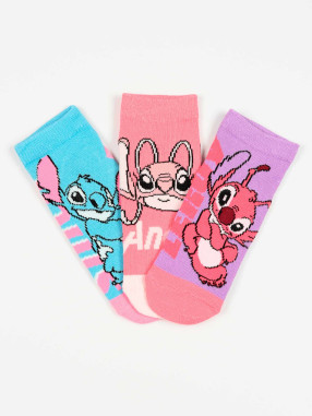 KIDS MOVIE HEROES Socks - 3-Pair Pack Lilo&Stitch
