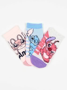 KIDS MOVIE HEROES Socks - 3-Pair Pack Lilo&Stitch
