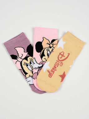 KIDS MOVIE HEROES Socks - 3-Pair Pack MINNIE