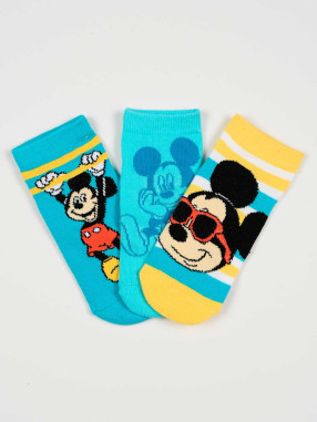 KIDS MOVIE HEROES Чорапи - комплект 3 чифта MICKEY
