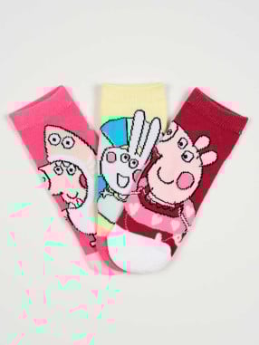 KIDS MOVIE HEROES Socks - 3 Pairs Pack PEPPA PIG