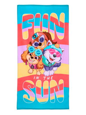 KIDS MOVIE HEROES PAW PATROL Beach Towel