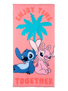 KIDS MOVIE HEROES Lilo&Stitch Beach Towel