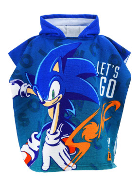 KIDS MOVIE HEROES SONIC Bathrobe
