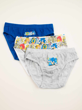 KIDS MOVIE HEROES Бельо - комплект 3 части SONIC