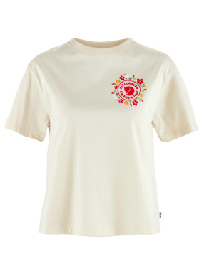 FJALLRAVEN Fjallblomster Logo T-shirt W