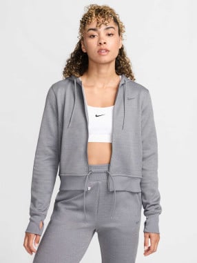 NIKE Αθλητική Ζακέτα W NK ONE TF FZ HOODIE LBR