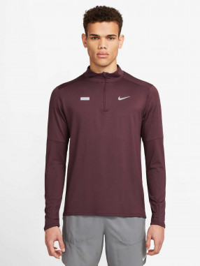 NIKE Μακρυμάνικη Μπλούζα M NK DF ELMNT TOP HZ FLASH HBR