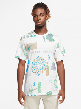 NIKE Κοντομάνικη Μπλούζα M NSW FESTIVAL AOP