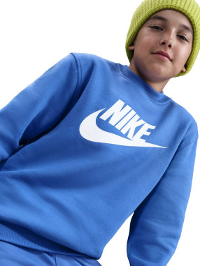 NIKE K NSW CLUB FLC CREW LS HBR Sweatshirt