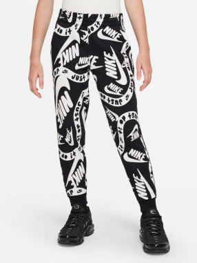 NIKE Pantaloni sport K Club Flc Hbr Aop