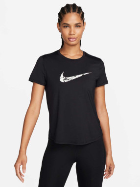NIKE Κοντομάνικη Μπλούζα W NK ONE SWSH HBR DF SS TOP