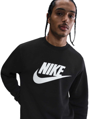 NIKE Bluza M Nk Club Bb Gfx Crew