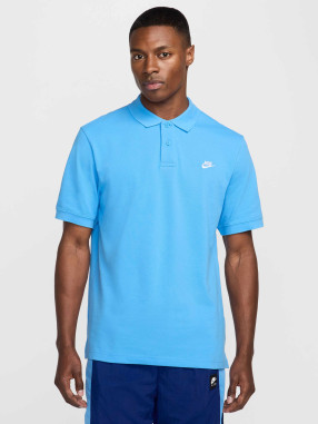 NIKE Поло тениска M NK CLUB SS POLO PIQUE
