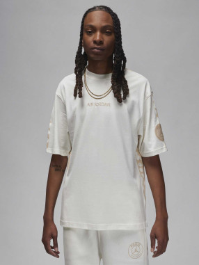 NIKE Тениска M J PSG WM HRTG 85 SS CREW