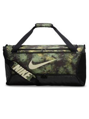 NIKE Αθλητικός Σάκος NK BRSLA M DUFF - 9.5 CAMO AOP