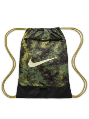 NIKE Rucsac cu snur Nk Brsla Drwstg 9.5 Camo Aop