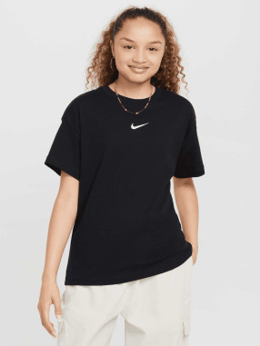NIKE Тениска G NSW TEE BOY ESSNTL LBR