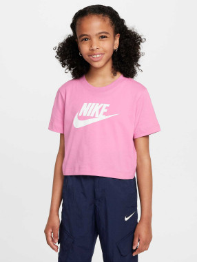 NIKE Παιδική Κοντομάνικη Μπλούζα Cropped T-Shirt