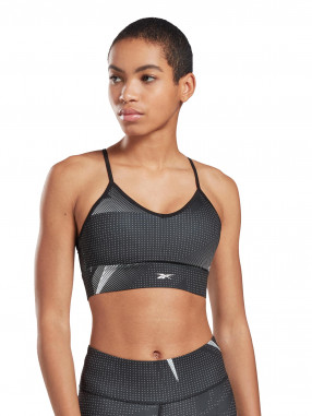 REEBOK Meet You There Printed Sports Bra