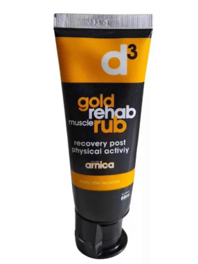 d3tape Успокояващ мехлем d3 Gold Rehab Muscle Rub 60ml