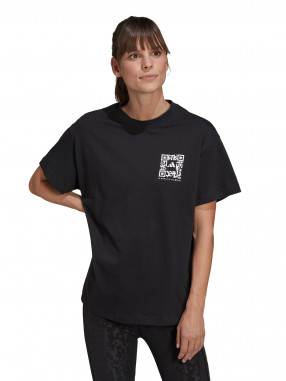 ADIDAS Κοντομάνικη Μπλούζα Karlie Kloss Crop