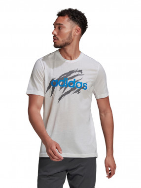 ADIDAS Κοντομάνικη Μπλούζα M FEELSTRG GRAPHIC