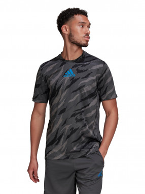 ADIDAS Κοντομάνικη Μπλούζα Μ FEELSTRG CAMO