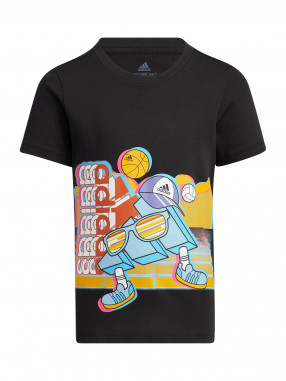 ADIDAS Παιδική Κοντομάνικη Μπλούζα JR LB CO GRA