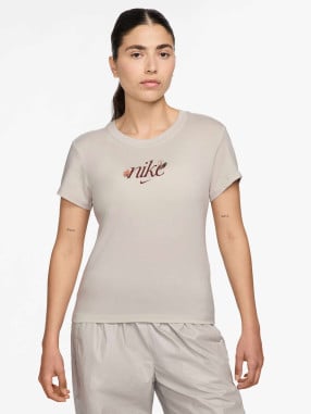 NIKE Тениска W NSW NK CHLL KNIT TEE EDAY