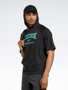 REEBOK Hanorac Workout Ready Short Sleeve