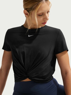 NIKE Тениска W NK ONE CLASSIC TWST SS