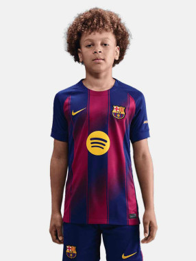 NIKE Тениска FCB Y NK DF JSY SS STAD HM 25/26
