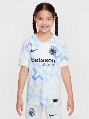 NIKE Тениска INTER Y NK DF JSY SS STAD AW