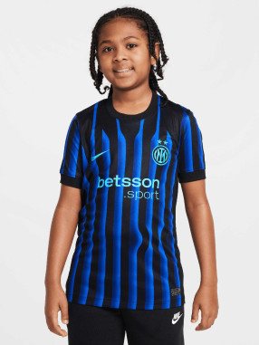 NIKE Παιδική Κοντομάνικη Μπλούζα Inter Milan 2025/26 Stadium Home
