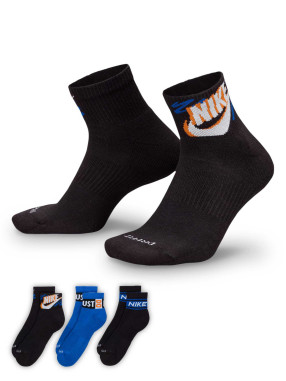 NIKE Sosete U Nk Ed Pls Ankle 3p Sport 144