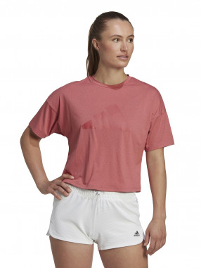 ADIDAS PERFORMANCE Tricou Train Icons 3 Bar Logo