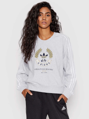ADIDAS Sweatshirt with Crest Graphic