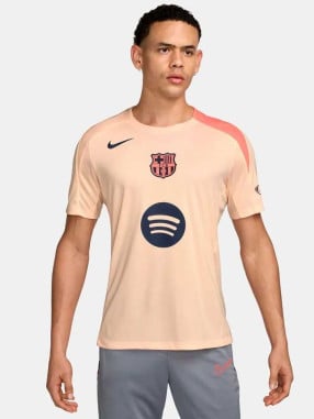 NIKE Тениска FCB M NK DF STRK SS TOP K 3R