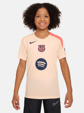 NIKE Παιδική Κοντομάνικη Μπλούζα FCB Y NK DF STRK SS TOP K 3R