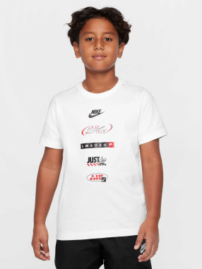 NIKE Παιδική Κοντομάνικη Μπλούζα  K NSW TEE LOGOS