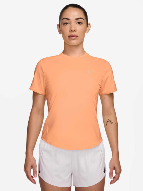 NIKE Тениска W NK SWIFT DF SS TOP
