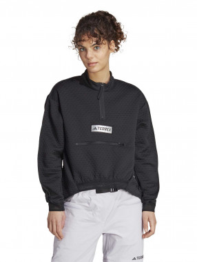 ADIDAS PERFORMANCE Ženski duks Terrex Utilitas Half-Zip Fleece Jacket