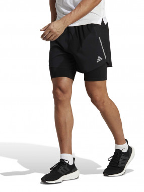 ADIDAS PERFORMANCE Pantaloni scurti Designed for Running 2-in-1