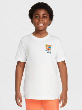 NIKE Тениска K NSW TEE BOXY SCOOTER
