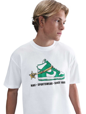 NIKE Κοντομάνικη Μπλούζα Тенискa U NSW TEE M90 OC VNTG