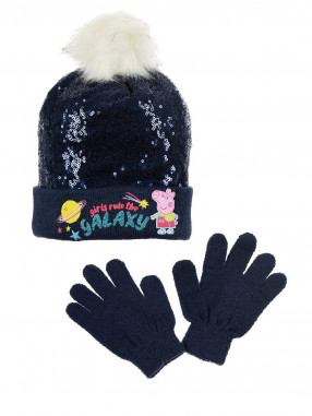 KIDS MOVIE HEROES Παιδικό Χειμερινό Σετ PEPPA PIG