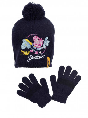 KIDS MOVIE HEROES Παιδικό Χειμερινό Σετ PEPPA PIG