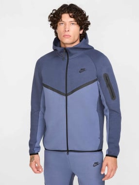 NIKE Суитшърт M NK TCH FLC FZ WR HOODIE